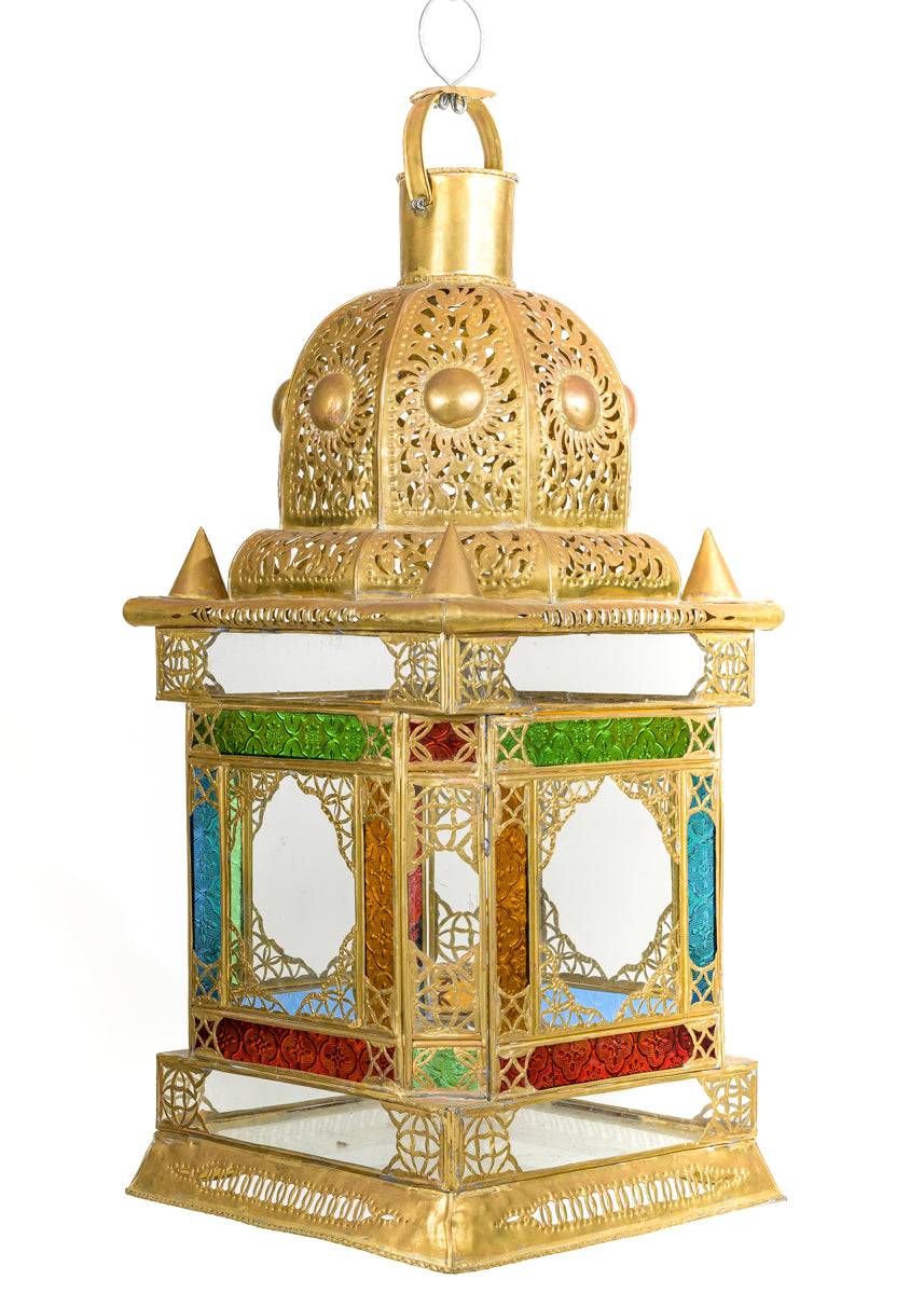 Hanging/Standing Moroccan Brass Lamp (Nirvana)